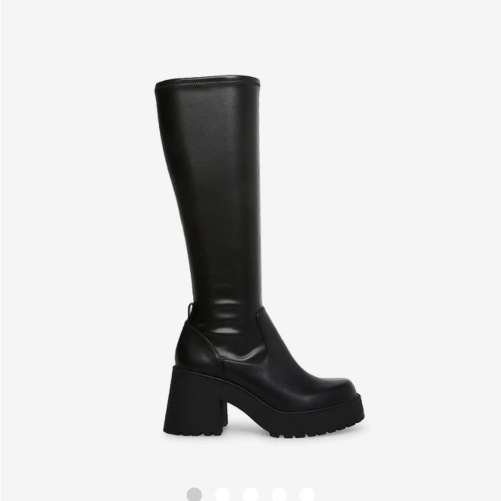 Vision Black Steve Madden Platform Boots